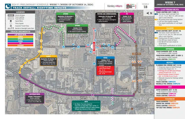 When are f1 road closures happening? Plan ahead with our easy to understand updates.