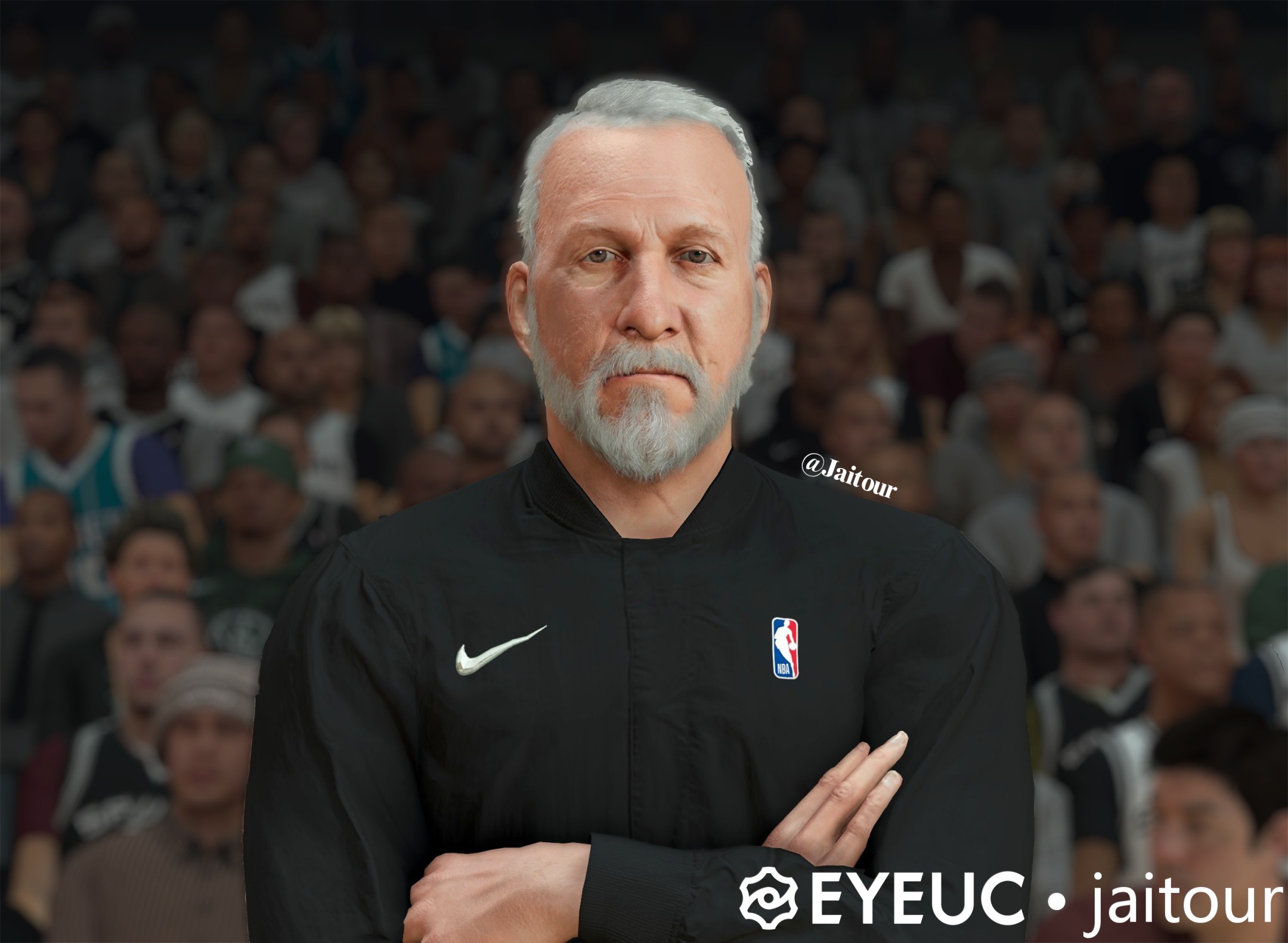 NBA 2K24 Popovich cyberface: Does it look like the real coach? Find out today.