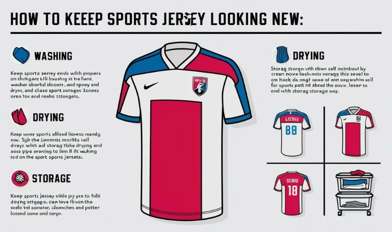 How to care for your iconic jerseys? Keep them looking great with these easy tips.