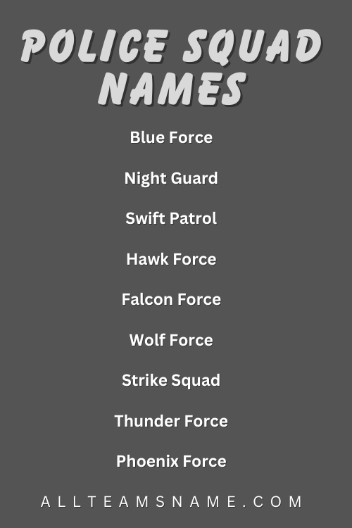 Top police fantasy football names for this year (Get inspired by these clever ideas for your justice league)