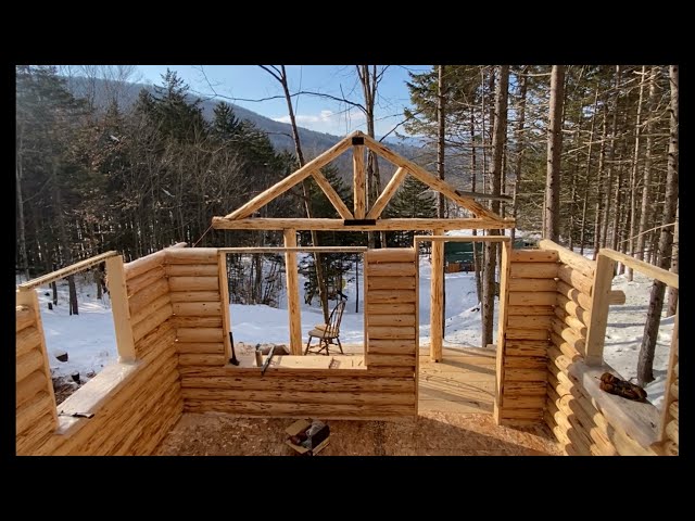 What is the butt and pass log building style? Learn this easy method for your dream cabin project.