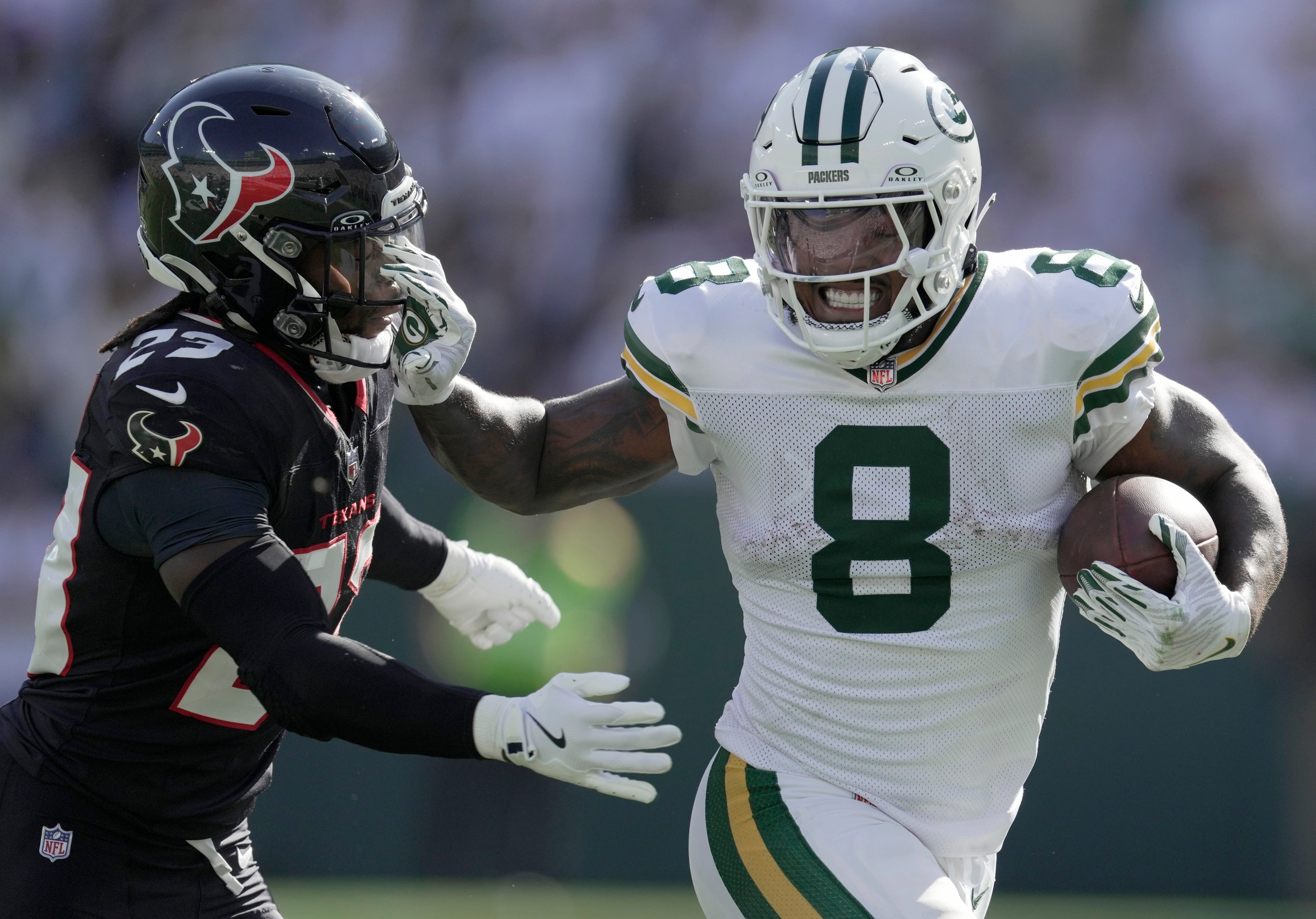 James Cook or Josh Jacobs for your lineup? (Get help making the right fantasy decision)