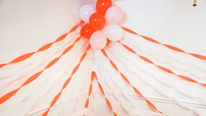 How to use flags and streamers for parties? Learn these easy tricks for great party decorations.