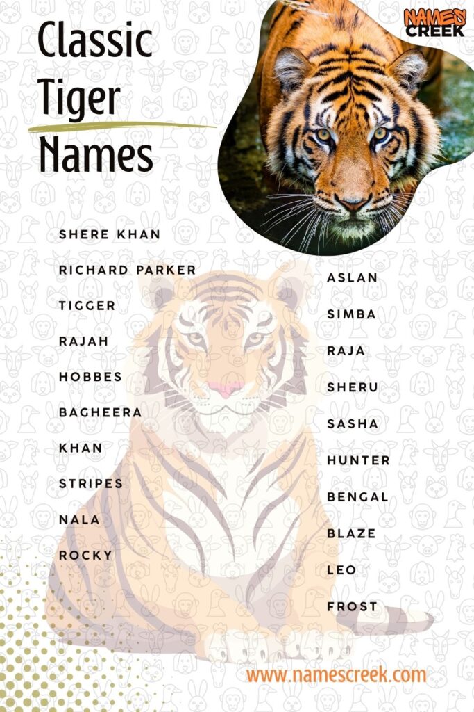 Want cool female tiger names? Get inspired by these awesome and memorable choices right now!