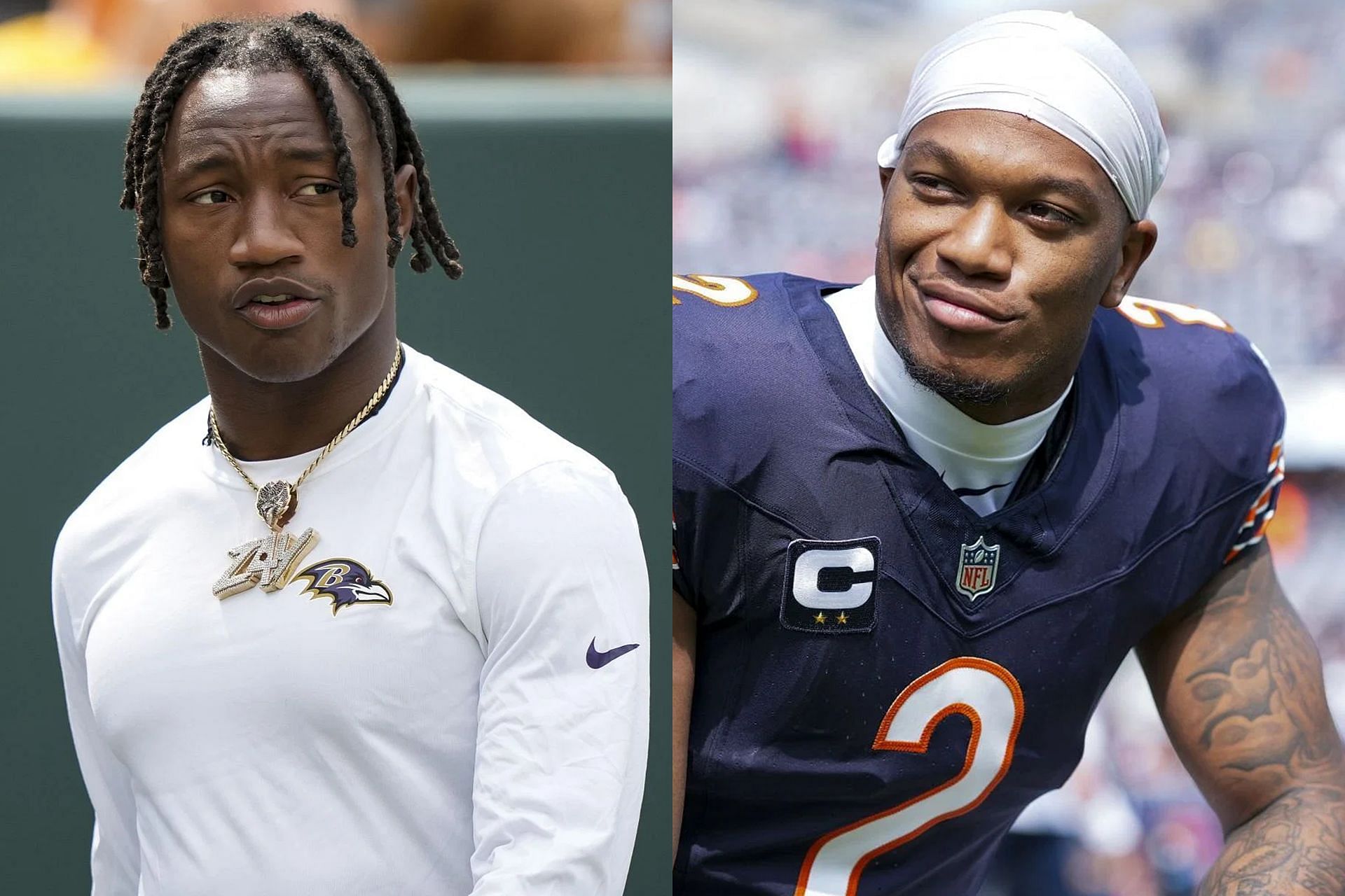 DJ Moore vs Zay Flowers analysis: Which player should you draft first in your league?