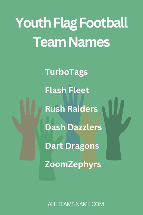 Creating good flag football names that rock (A simple guide to help you find the perfect one)