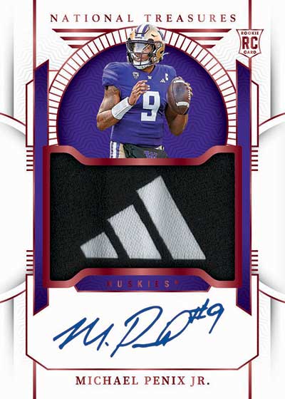 The 2024 national treasures collegiate football checklist: What cards are in it? See all the top players now!