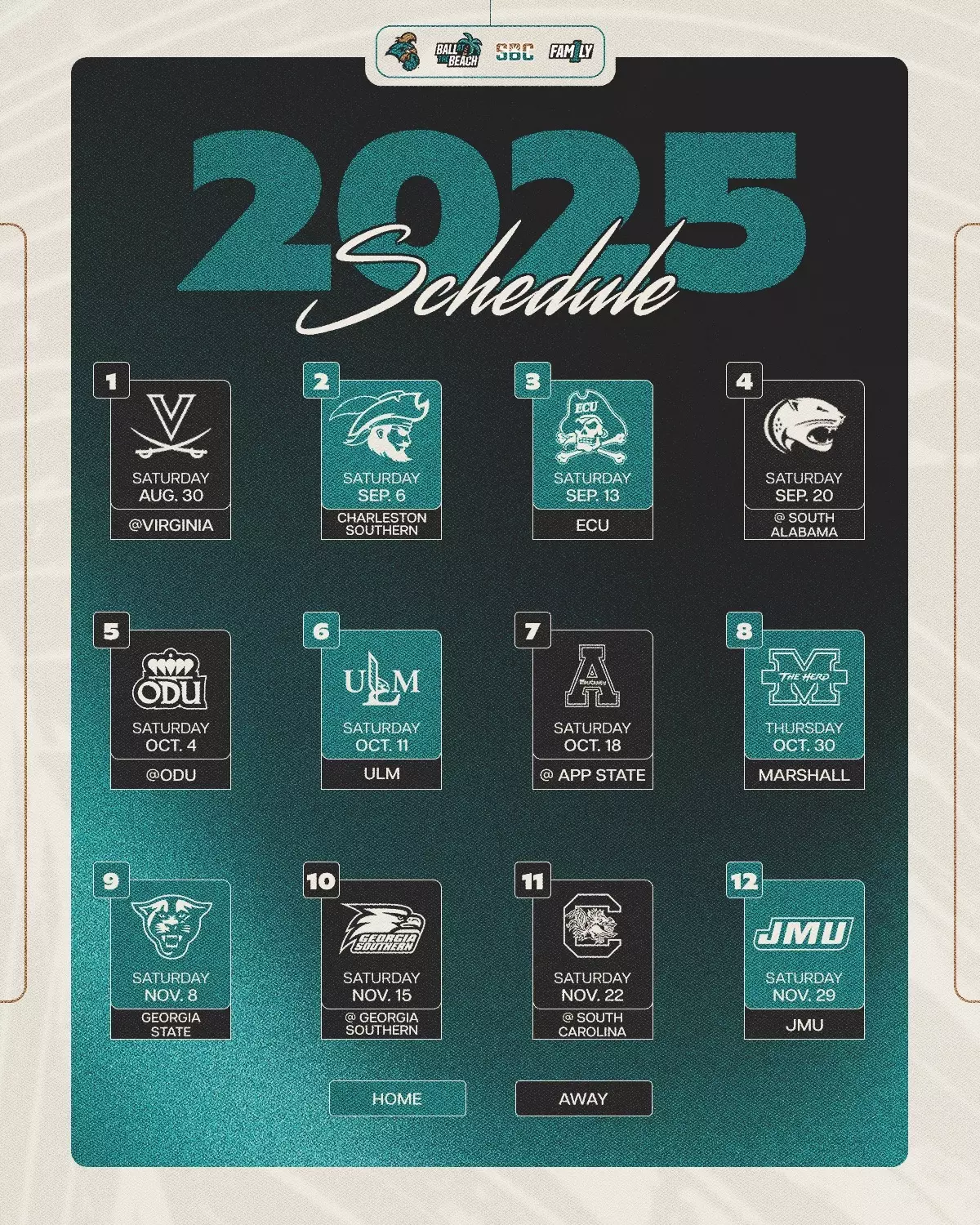 Planning your weeks with the Conway football schedule? Dont miss a single home or away game this season!