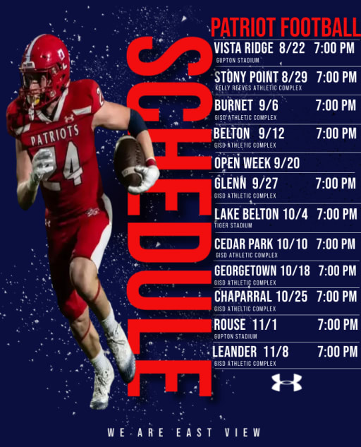 When Do They Play? See the Full Eastview Football Schedule 2024 and All Team Opponents.