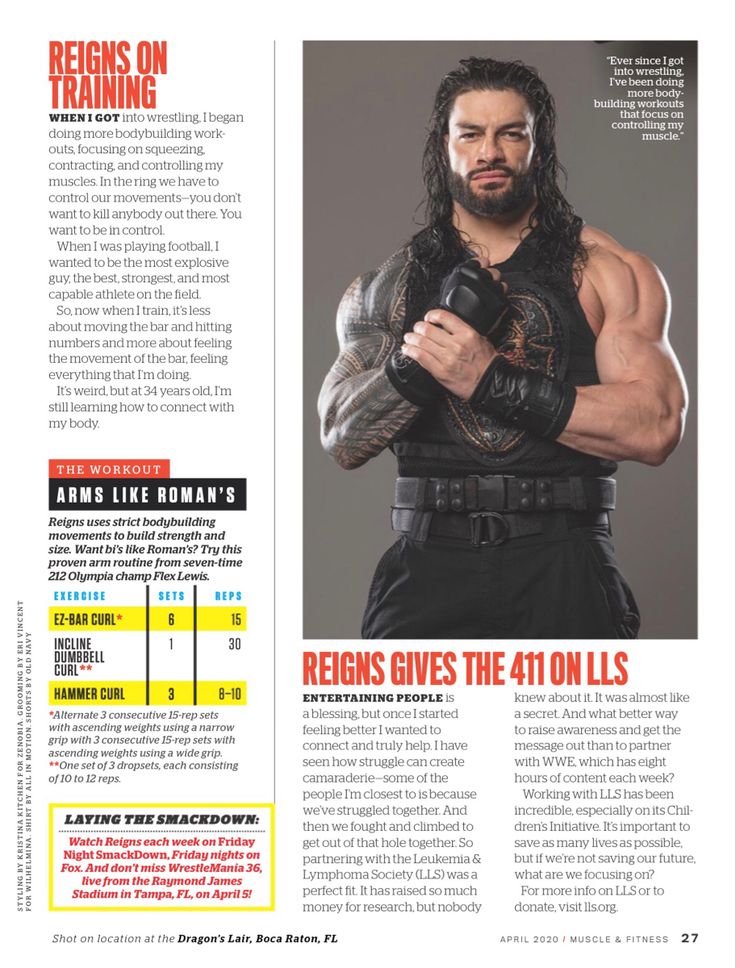 Want the Roman Reigns Workout Plan PDF? Our Easy Guide to His Killer Workout Secrets.