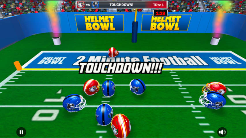 Is 2 minute football.github.io fun to play? Yes, enjoy this quick and easy online sports game now.