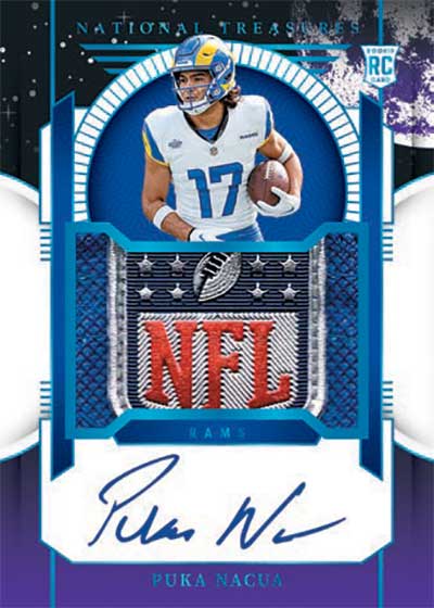 Hunting for Gems in the 2023 NFL National Treasures Checklist? Find All Key Inserts and Parallels Easily.